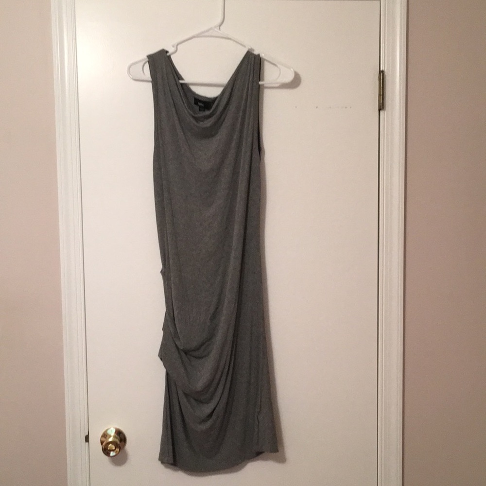 Grey T-shirt Dress
